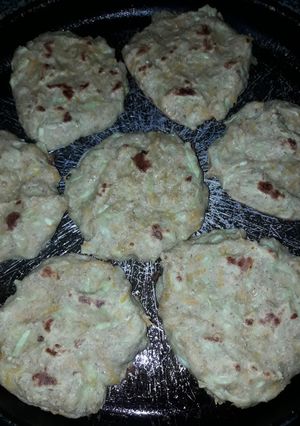Una foto de Hamburguesas de zucchini y zanahoria
