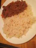 Arroz mariano con ropa vieja