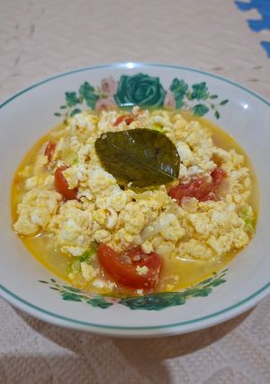 Foto resep Sayur telur daun jeruk (bisa untuk mpasi 12+ bulan)