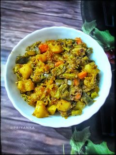 পাঁচমিশালি সব্জী (Panchmisali sabji recipe in Bengali) রেসিপির প্রধান ছবি