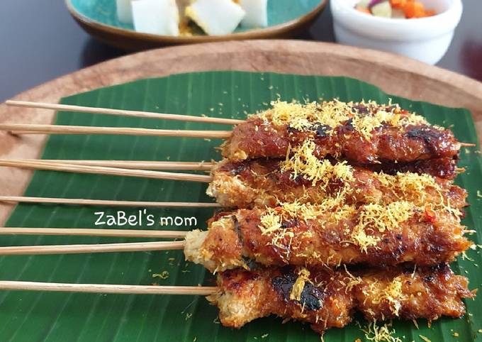 Resep Sate Ayam Kelapa oleh Hennie, ZaBel's mom - Cookpad