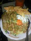 Mie ayam komplit ceker + kepala
