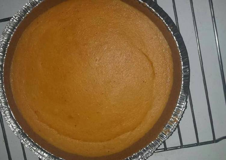 Simple Way to Prepare Perfect Sweet Potato Cheesecake
