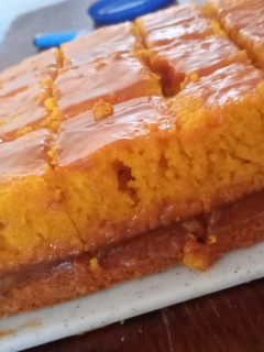 Una foto de Torta húmeda de zanahoria