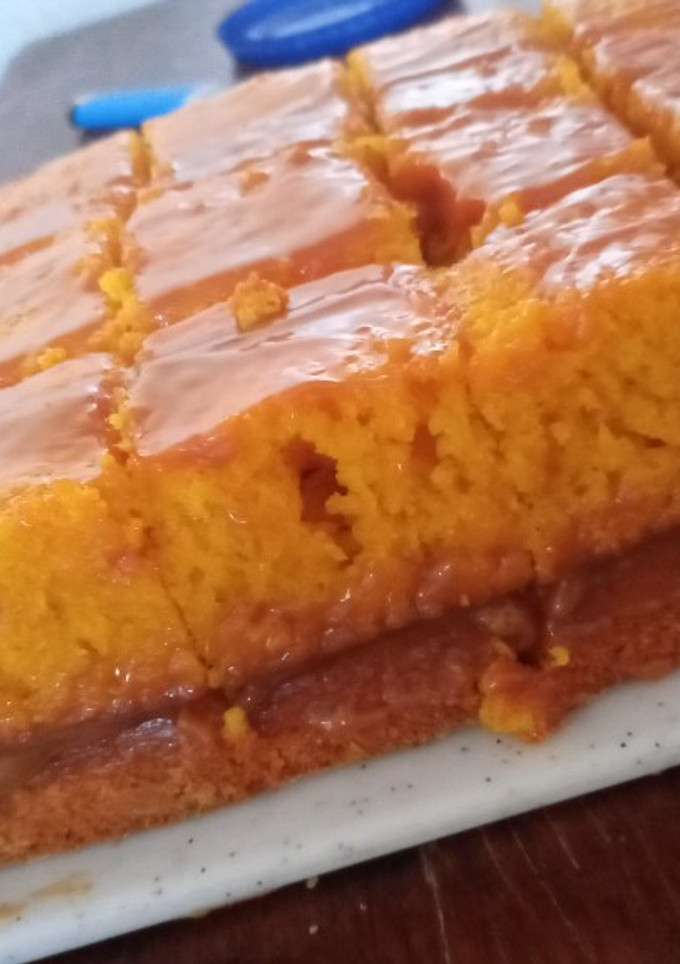 Una foto de Torta húmeda de zanahoria