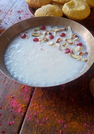 A picture of Rice Kheer.