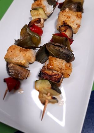 Foto principal de Brocheta de merluza
