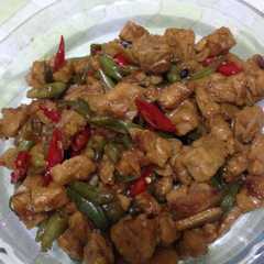 รูปของ Oseng oseng tempe buncis