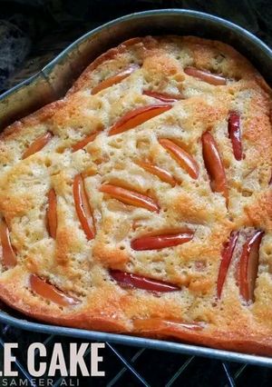 A picture of Apple cake.