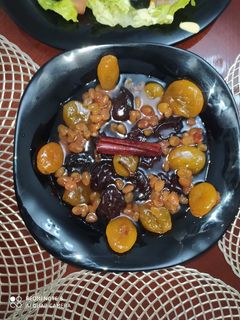 صورة لوصفة طاجين حلو بصوص صفراء تشهي
