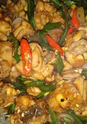 Foto resep Ayam kecap saori lada hitam
