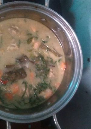 Foto resep Sayur Pakis Kuah Santan