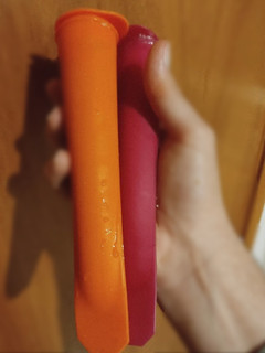 Una foto de Helado de fresa