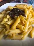 Pasta con huevo