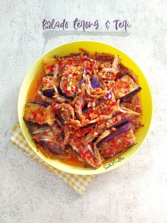 Foto resep Balado terong & teri