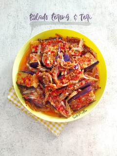Foto resep Balado terong & teri