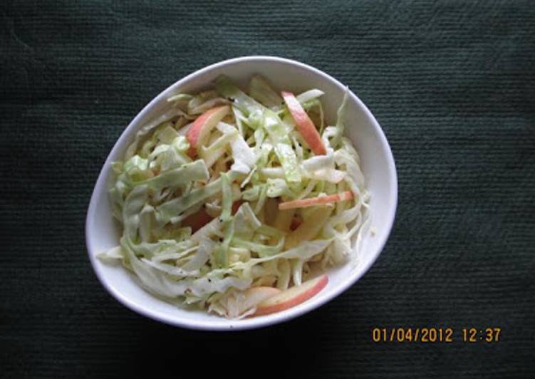 Steps to Make Speedy Apple and Cabbage Salad
