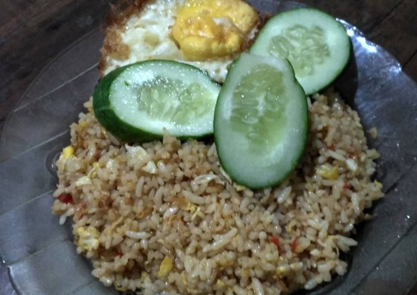 Nasi goreng komplit