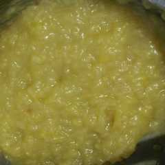 รูปของ Filling kacang hijau kupas