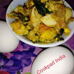 A picture of Egg masala.