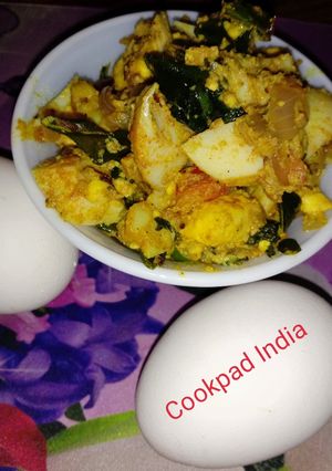 A picture of Egg masala.