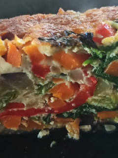 Una foto de Budín de vegetales