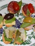 Bizcochitos copetineros y cracker