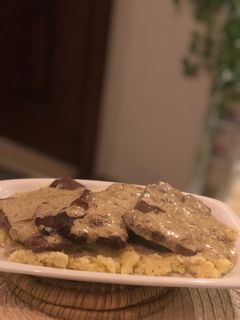 صورة لوصفة ستيك بصوص الفلفل الاسود 🥩