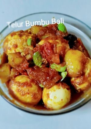Foto resep Telur Bumbu bali