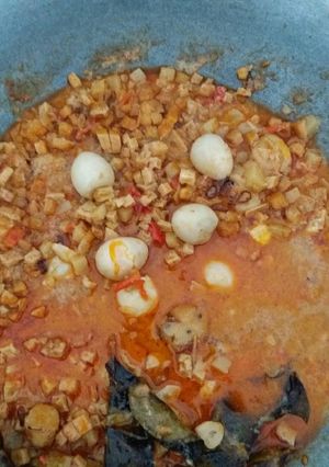 Foto resep Sambal Goreng Tahu Kentang Telur Ati