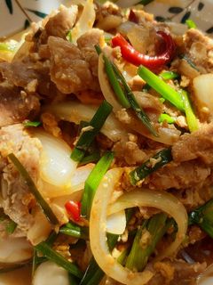 รูปของ หมูผัดไข่