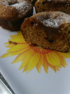 Una foto de MUFFINS DE DULCE DE LECHE (sin manteca)