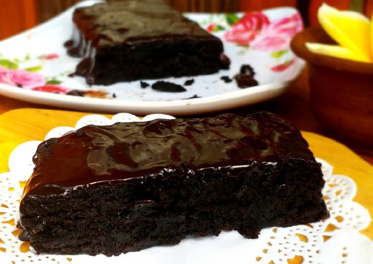 Cake Coklat Oreo 3 Bahan Saja😊 #Cara lain makan Oreo