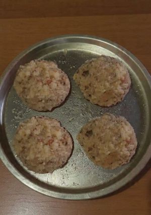 A picture of Kheer Laddu.