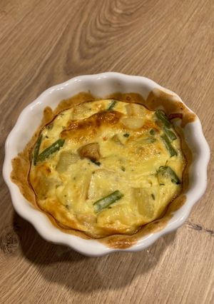 Une photo de Flan de légumes rapide