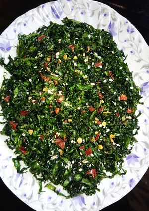 A picture of Crispy palak.