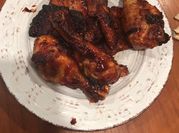 A picture of air fryer chicken legs