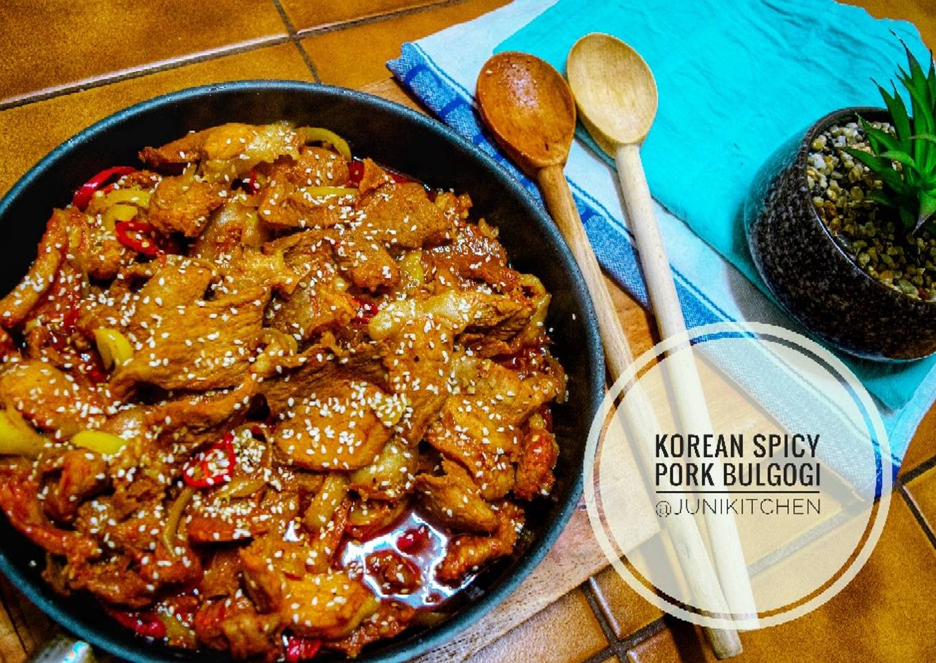 Korean Spicy Pork Bulgogi
