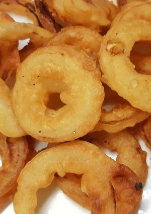 รูปของ Onion Ring (สูตรไม่ใส่ไข่)