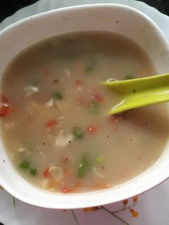 স্যুইট কর্ণ স্যুপ (sweet corn soup recipe in Bengali) রেসিপির প্রধান ছবি