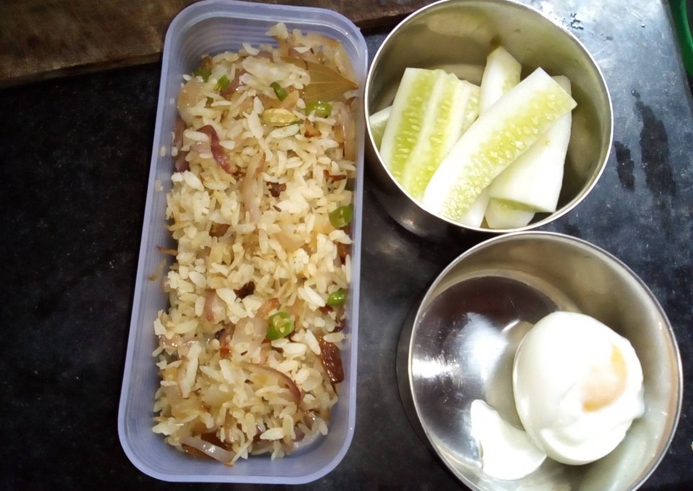 Chirer sweet polau(sweet flatted rice polau)