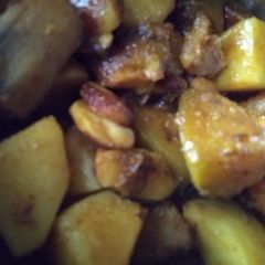 A picture of Jackfruit seeds curry.