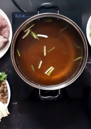 Hình của món Lẩu thập cẩm.
