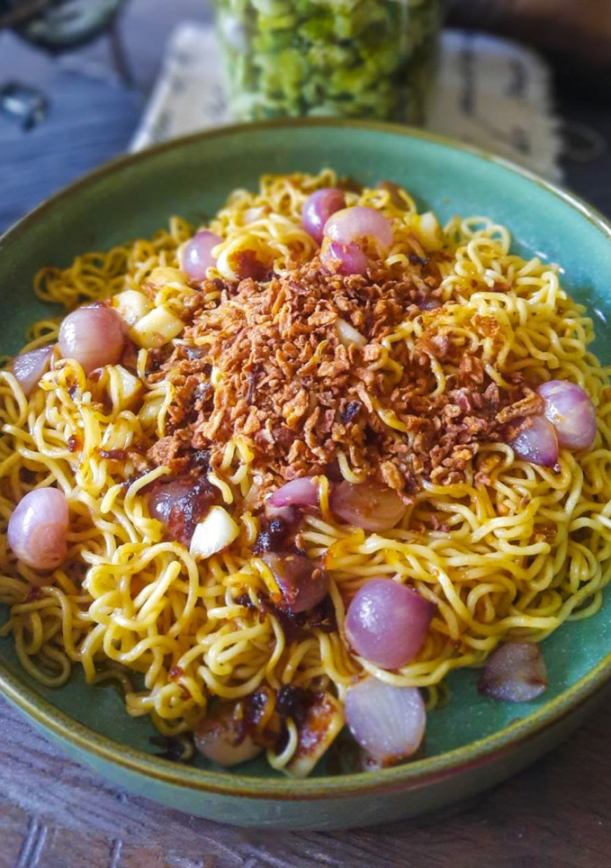 Foto resep Indomie garlic butter