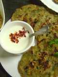 Spinach Thali Peeth