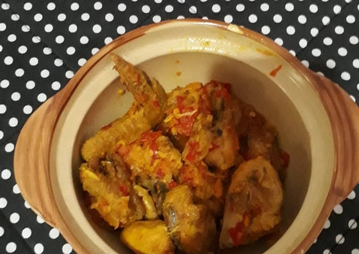 Ayam Badas (Balado Pedas)