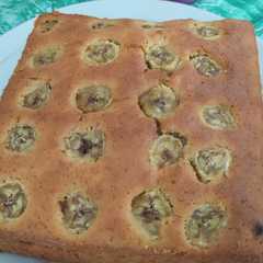 A picture of Bolu Pisang Barangan.