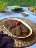 Rendang Daging Sapi (Bumbu Instan)