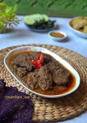 Foto resep Rendang Daging Sapi (Bumbu Instan)