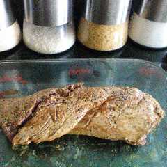 Una foto de Carne a la plancha